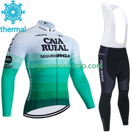 Conjunto Maillot + Culotte largo con tirantes Invierno Termico Caja Rural Seguros Rga 2023